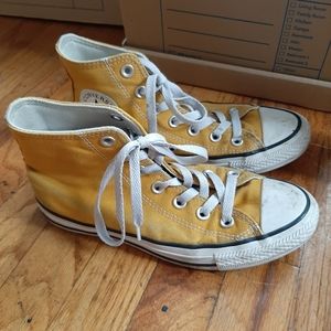 Yellow Converse Women's Size: 6.5
